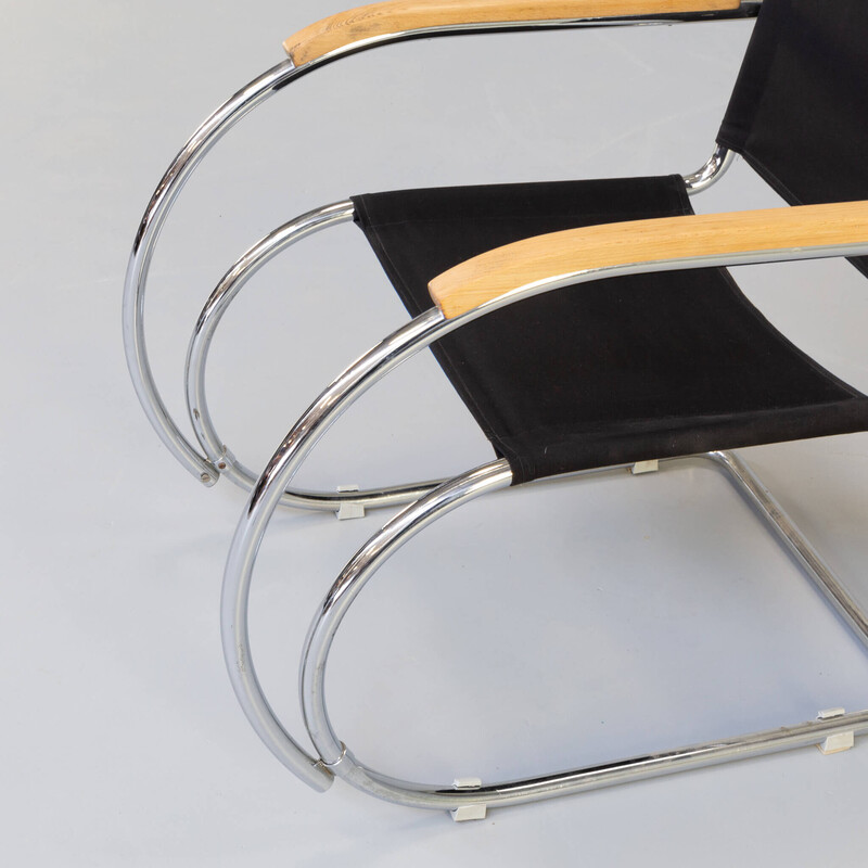 Vintage Mr 534 / Mr 20 armchair by Ludwig Mies van der Rohe for Mücke Melder