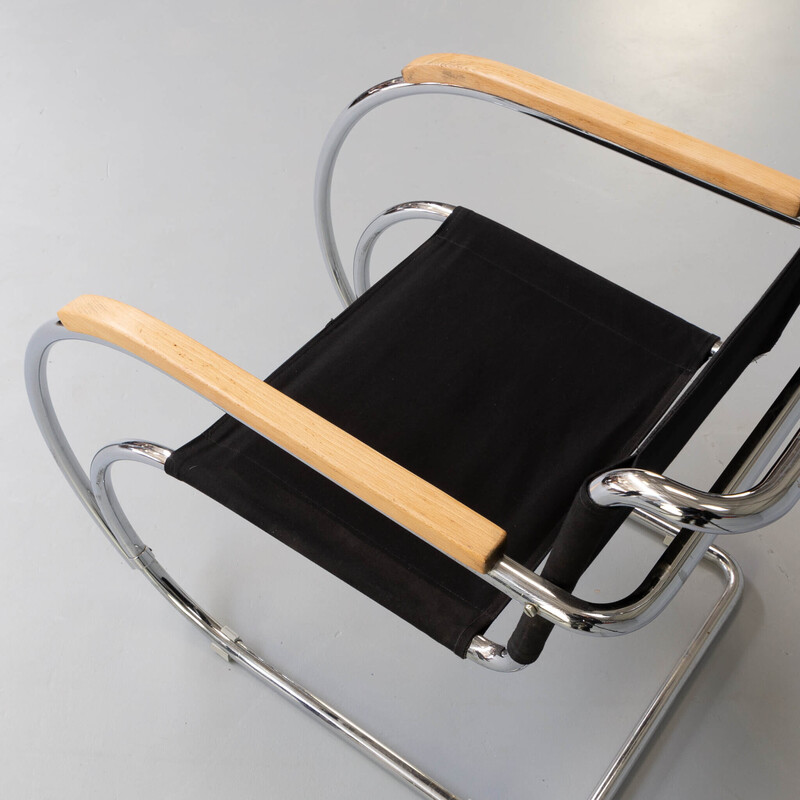 Vintage Mr 534 / Mr 20 armchair by Ludwig Mies van der Rohe for Mücke Melder