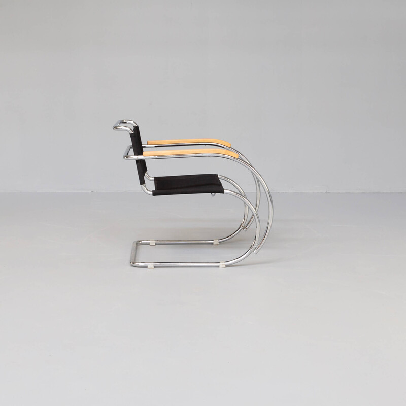 Vintage Mr 534 / Mr 20 armchair by Ludwig Mies van der Rohe for Mücke Melder