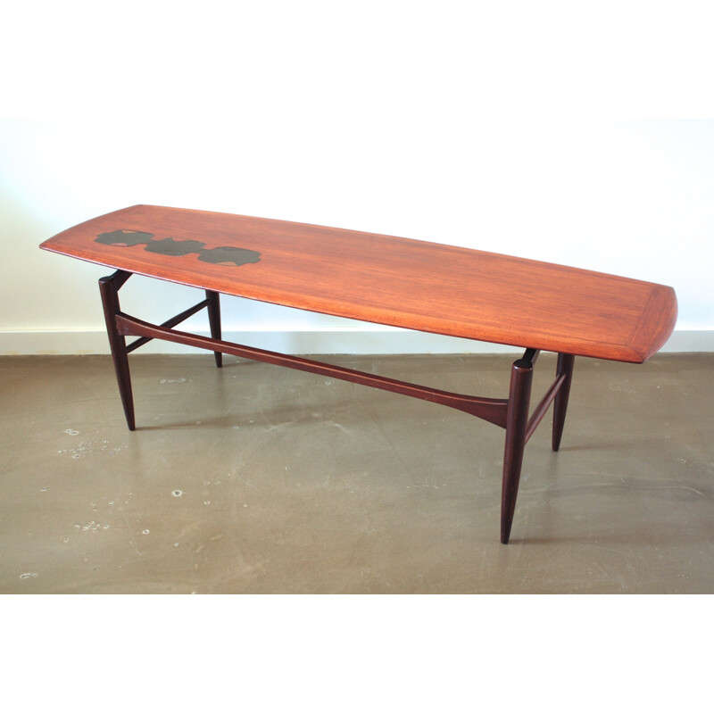 Dutch coffee table in teak- 1960s