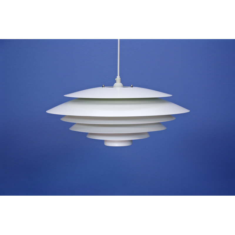 Suspension vintage danoise blanche édition Formlight - 1960