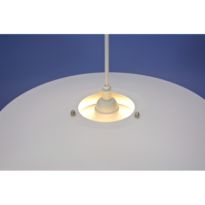 Mid-century white  Danish hanging lamp produced by Formlight - 1960s