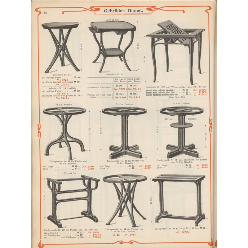 Vintage card table Model No.8 by Thonet, Czechoslovakia 1920