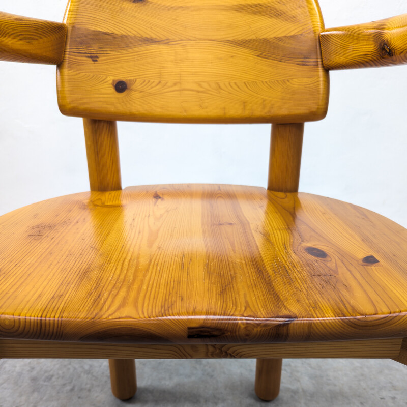 Pair of vintage pine chairs by Rainer Daumiller for Hirtshals Sawmill, Denmark 1970s