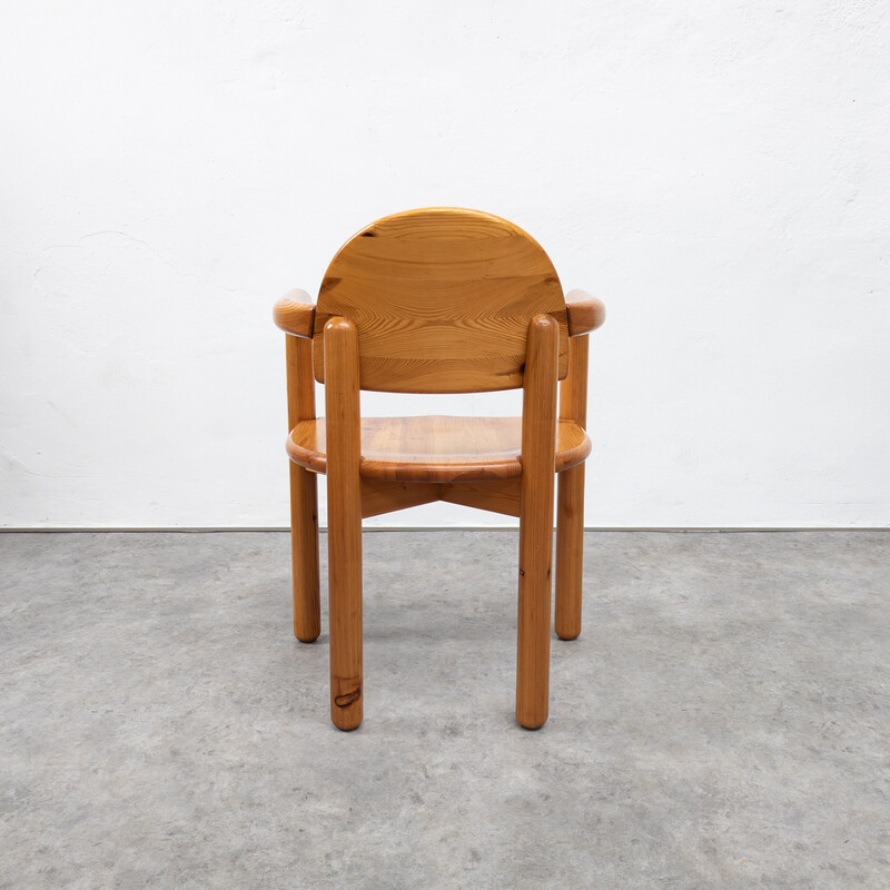 Paar vintage grenen stoelen van Rainer Daumiller voor Hirtshals Houtzagerij, Denemarken 1970