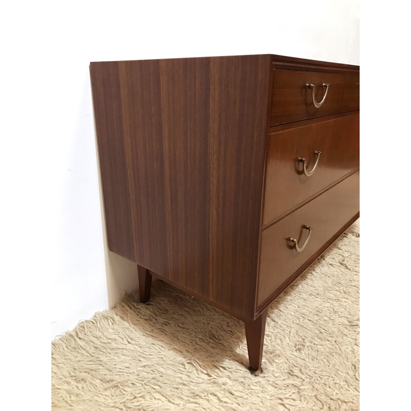 Original vintage mid century Meredew Tola small chest of drawers - 1960s