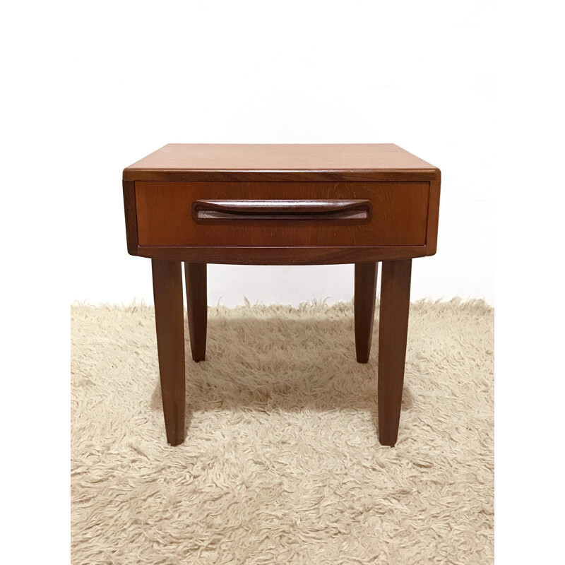 G Plan mid century vintage bedside table - 1960s