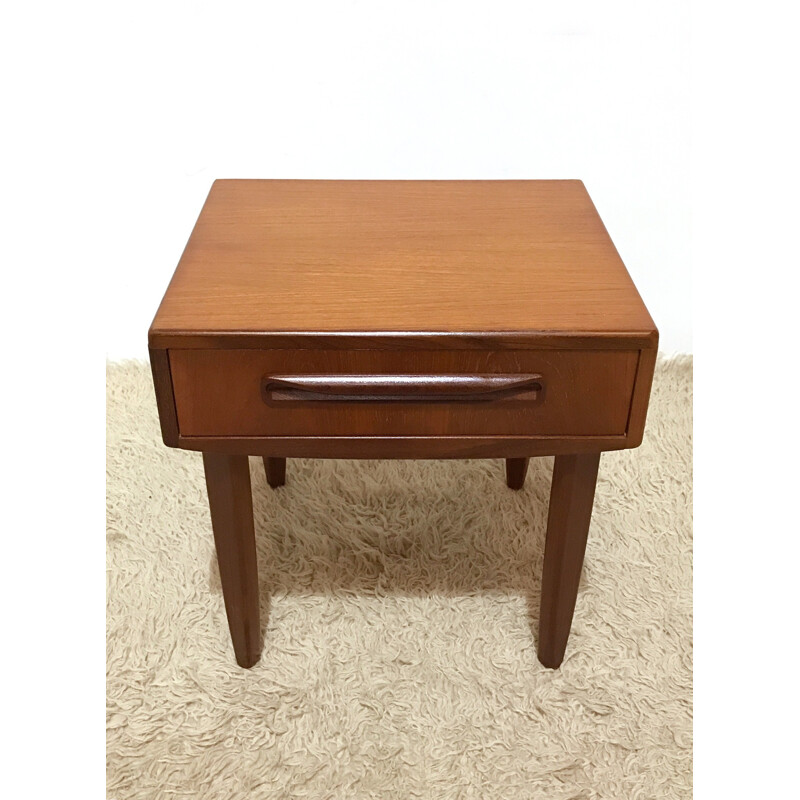 G Plan mid century vintage bedside table - 1960s