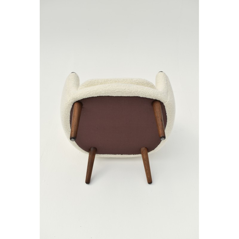 Vintage armchair model 58 by Kurt Østervig for Henry Rolschau Mobler, Denmark 1950