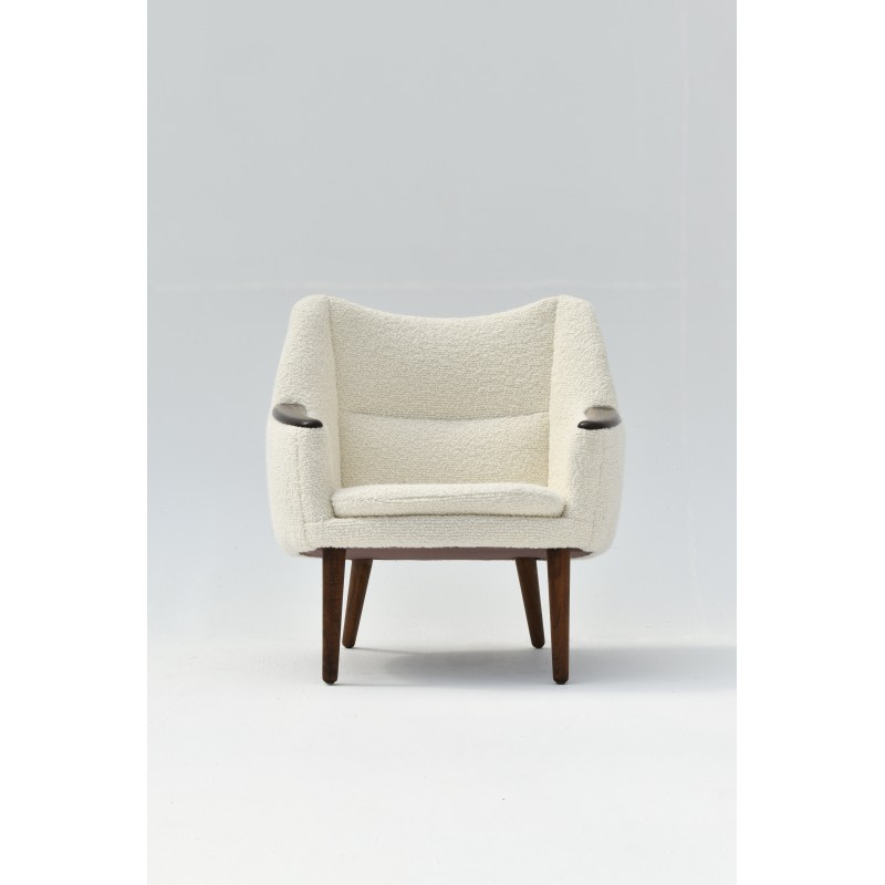 Sillón vintage modelo 58 de Kurt Østervig para Henry Rolschau Mobler, Dinamarca 1950