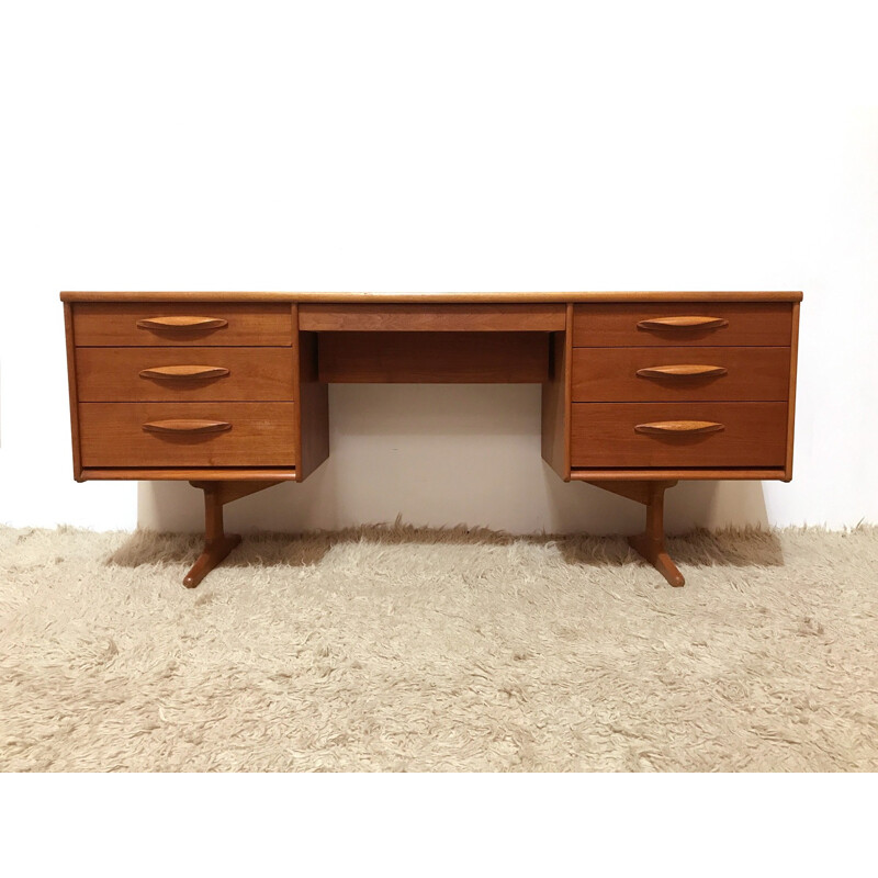 Stylish mid century Austinsuite desk - 1960s