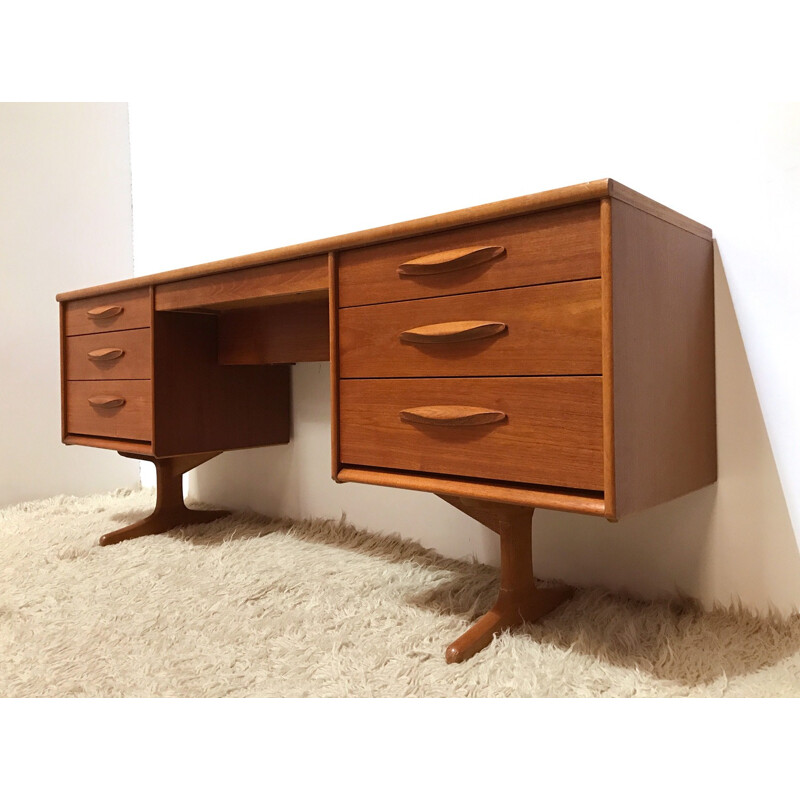 Stylish mid century Austinsuite desk - 1960s