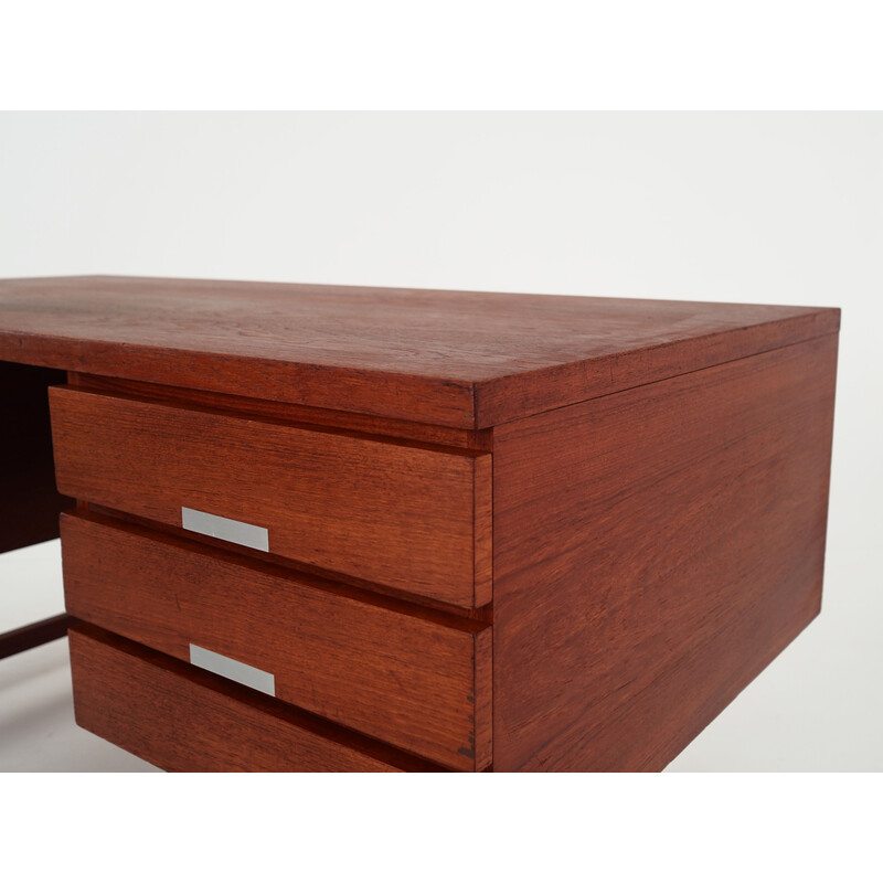 Scandinavian vintage teak desk by Kai Kristiansen, 1970