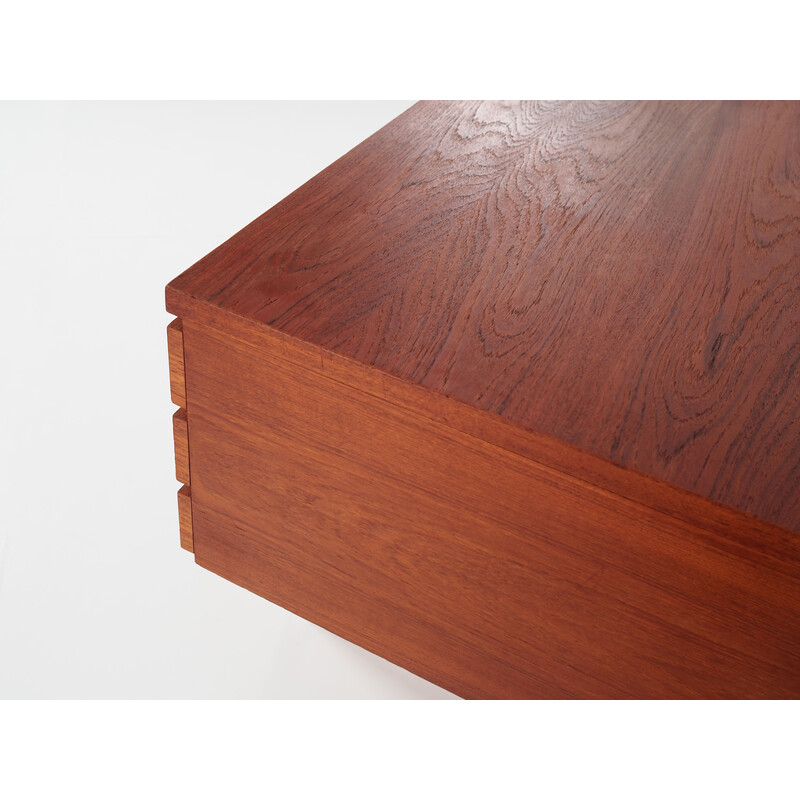 Scandinavian vintage teak desk by Kai Kristiansen, 1970