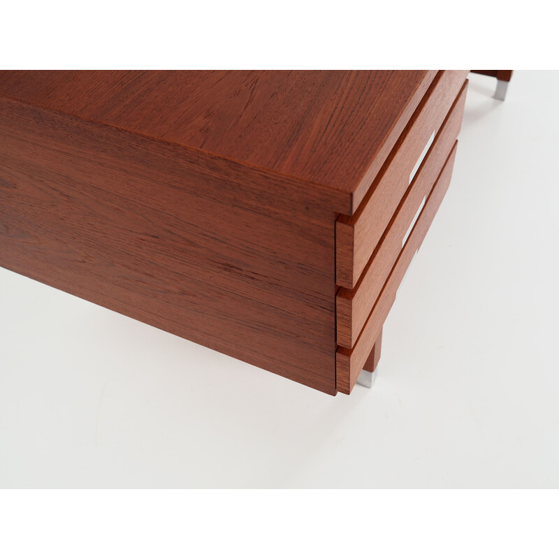 Scandinavian vintage teak desk by Kai Kristiansen, 1970