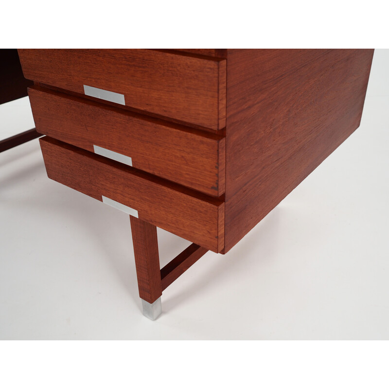 Scandinavian vintage teak desk by Kai Kristiansen, 1970