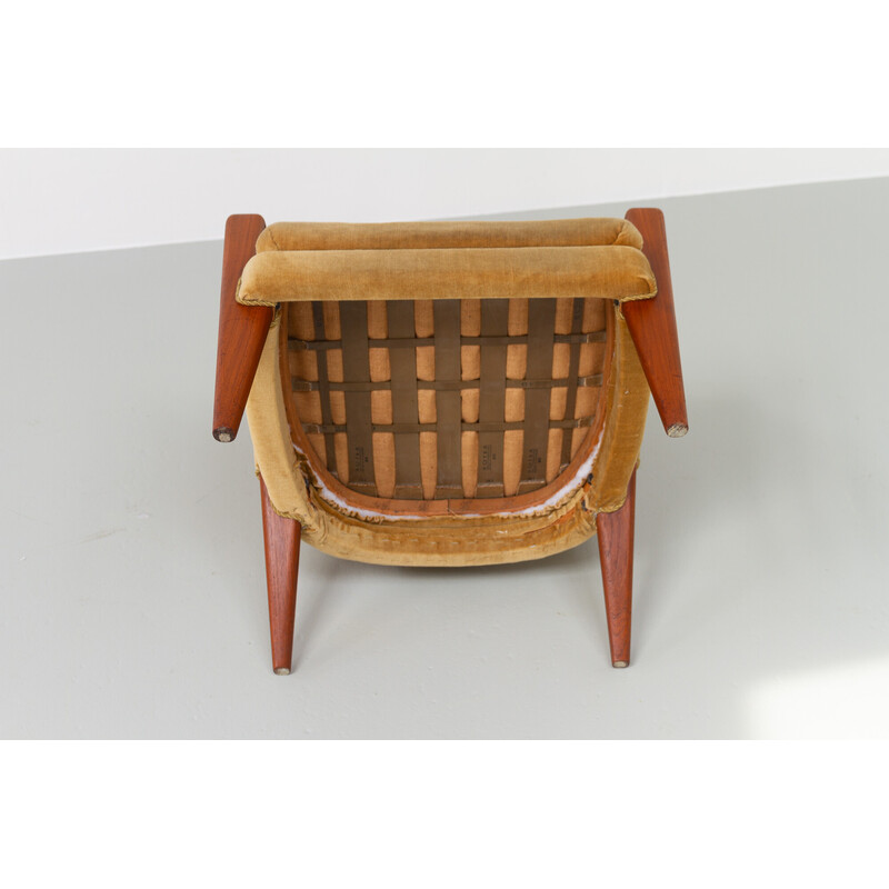 Ensemble de salon vintage danois par Kurt Olsen pour Slagelse Møbelværk, 1950