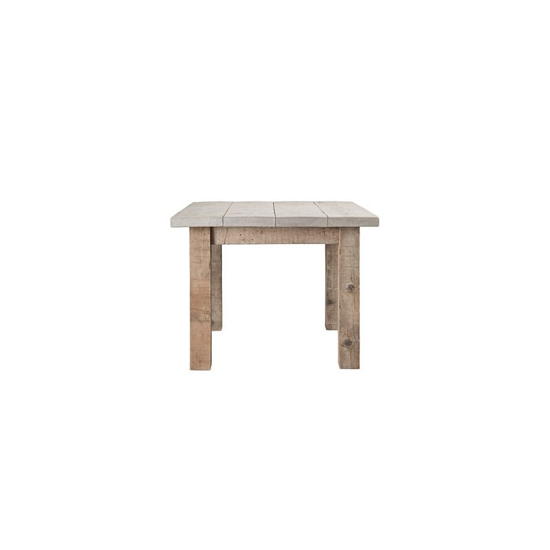 GERMAINE family table 100 x 100cm in solid pine