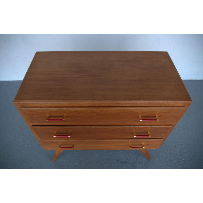 Vintage oak drawer unit - 1960s