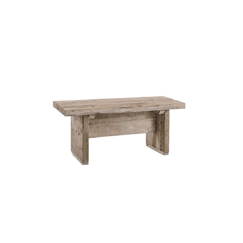 GERMAIN rustic bench in solid pine