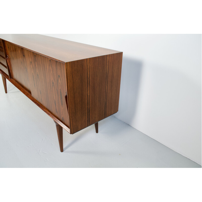 Vintage rosewood sideboard by Gunni Omann for Omann Jun Mobelfabrik