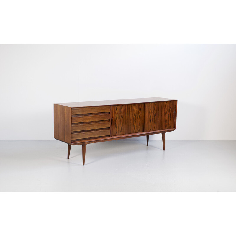 Vintage rosewood sideboard by Gunni Omann for Omann Jun Mobelfabrik