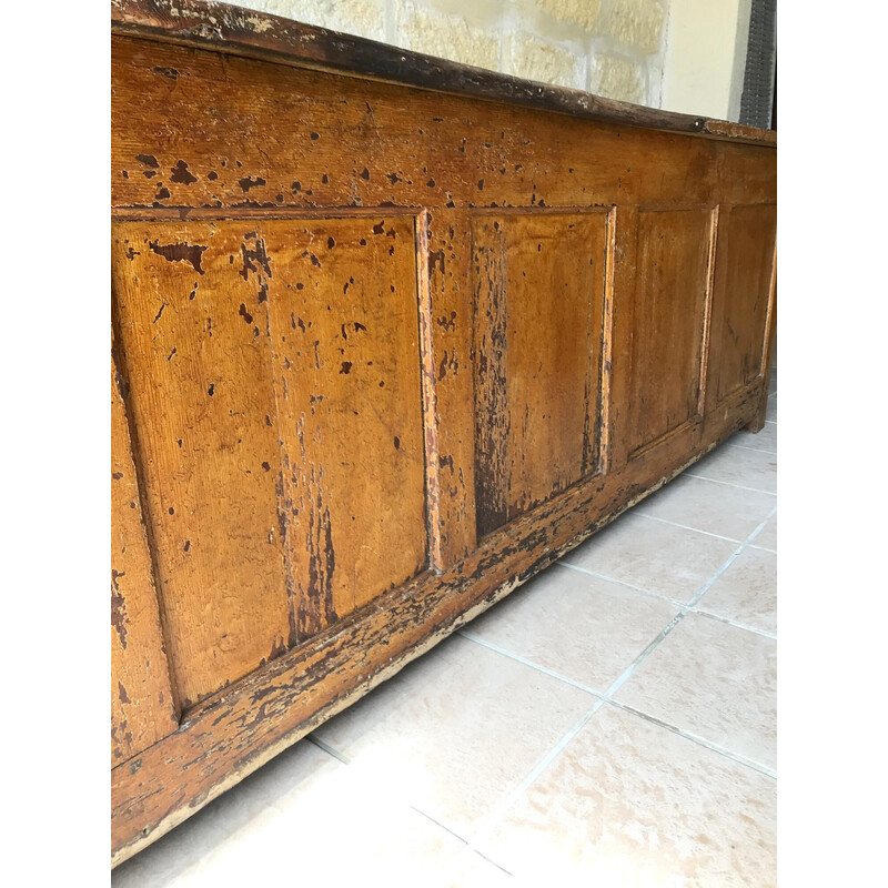 Piano di lavoro in rovere vintage