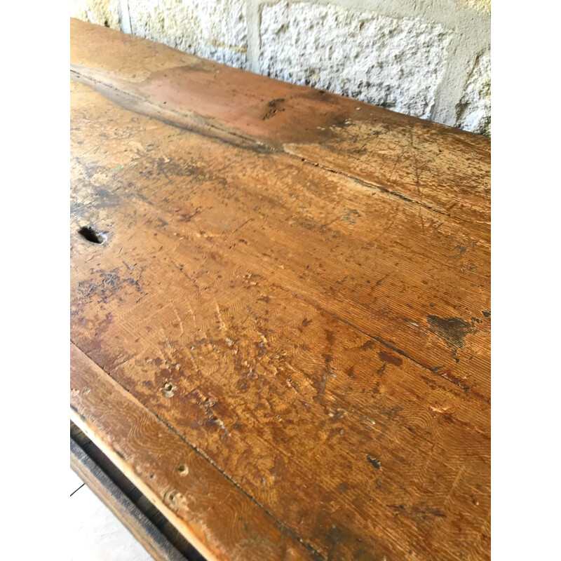 Vintage oakwood countertop