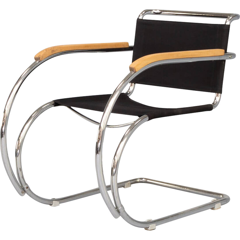 Vintage Mr 534 / Mr 20 armchair by Ludwig Mies van der Rohe for Mücke Melder