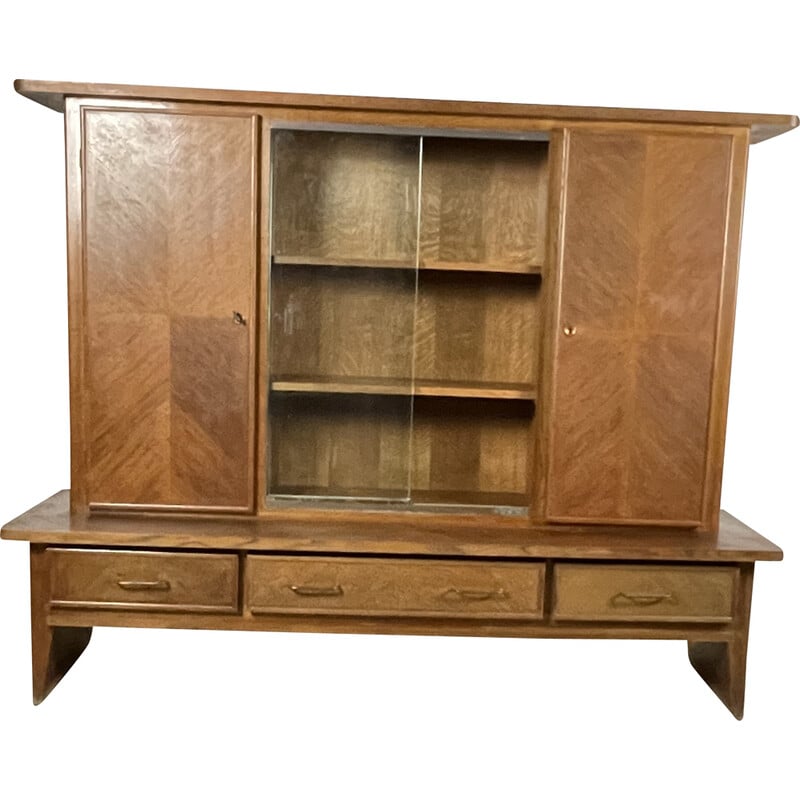 Vintage Rg17 oakwood furniture by René Gabriel
