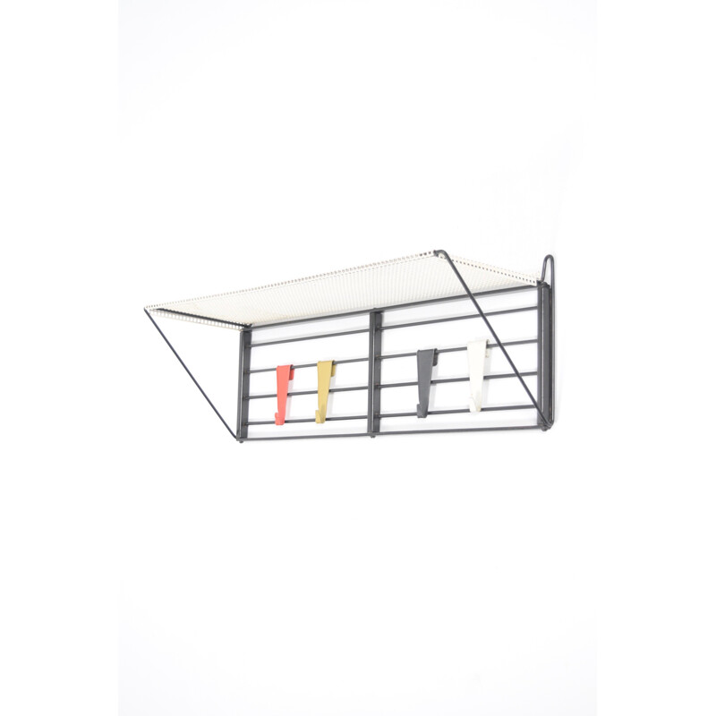 Vinrage coat rack by Tjerk Reijenga for Pilastro - 1950s