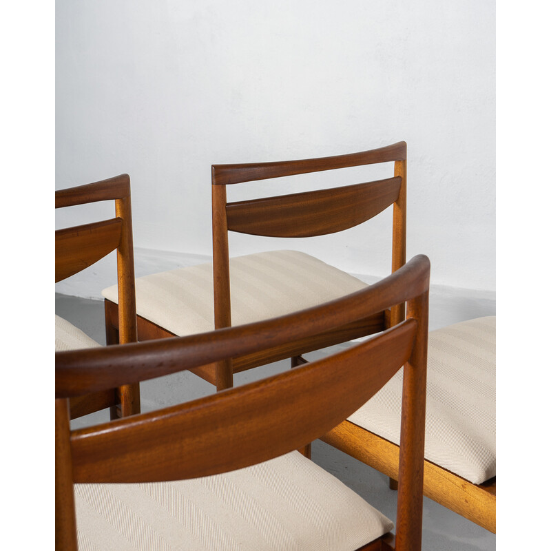 Set of 4 vintage teak chairs by Tom Robertson for A.H. Mcintosh and Co, UK 1970