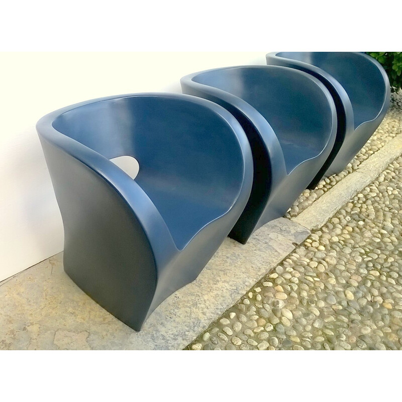 Set of three armchairs by Ron Arad Little Victoria - 2000