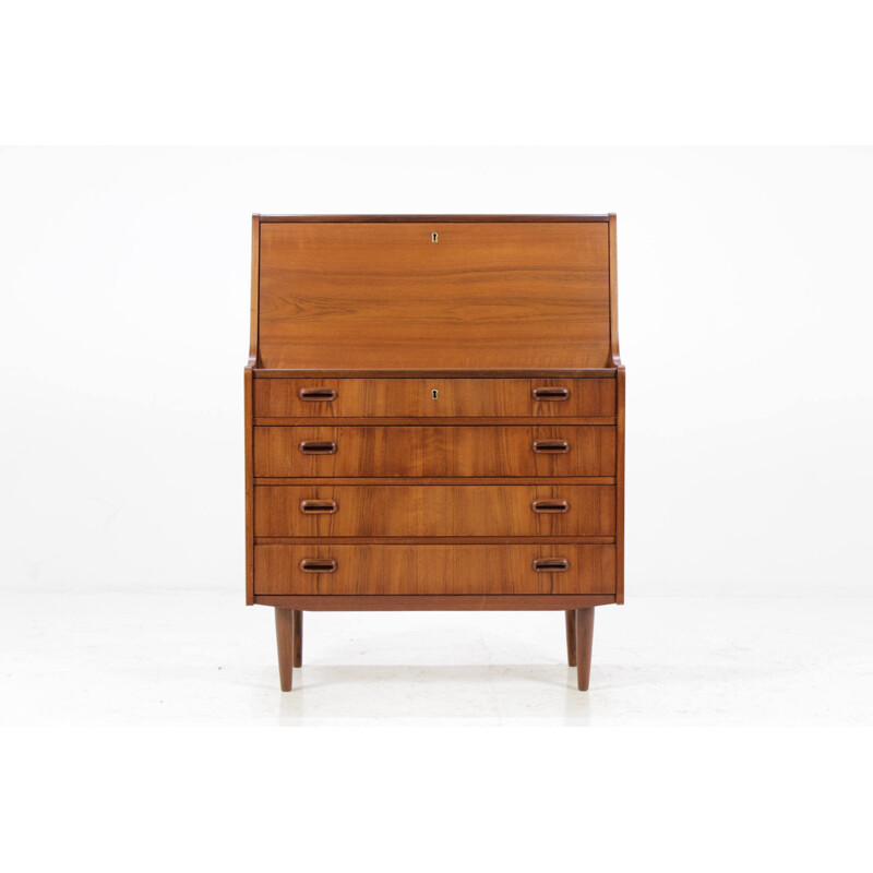 Mid-Century danish teak writing cabinet - 1960s