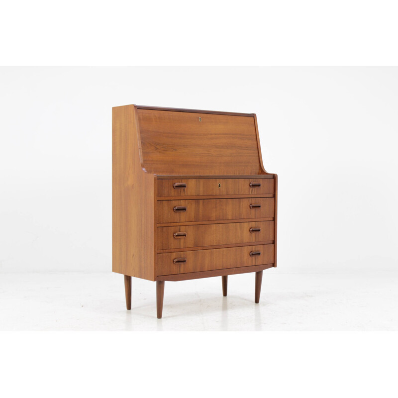 Mid-Century danish teak writing cabinet - 1960s