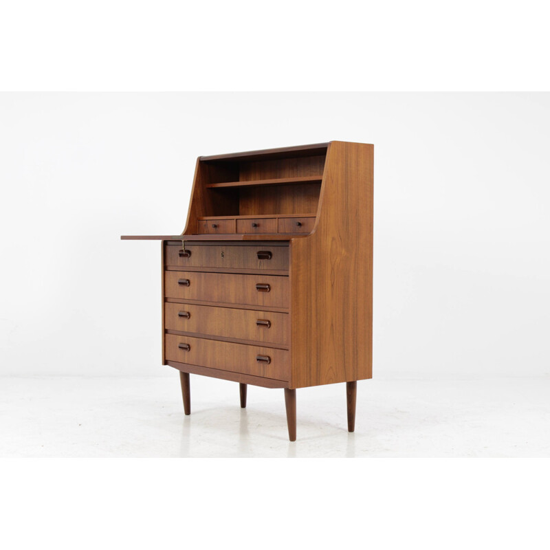 Mid-Century danish teak writing cabinet - 1960s