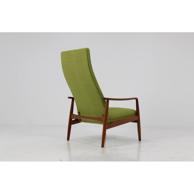 Fauteuil lounge inclinable de Søren Ladefoged pour SL Mobler - 1960