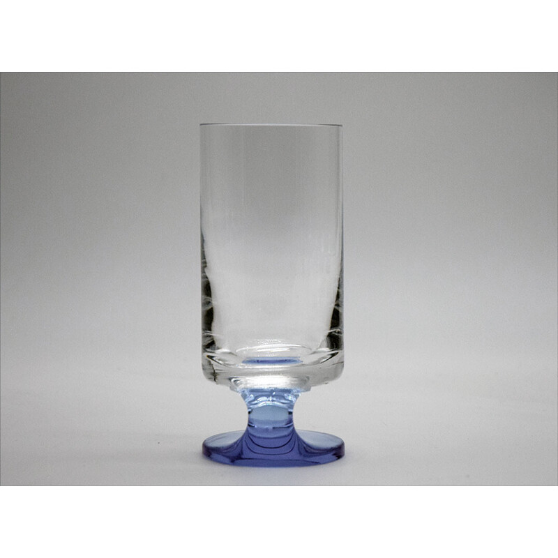 Set of 6 vintage glasses by Joe Colombo for Arnolfo di Cambio, 1970s