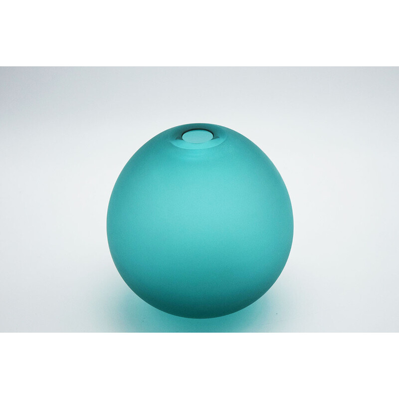 Vintage spherical vase by Cenedese Murano, 1970s