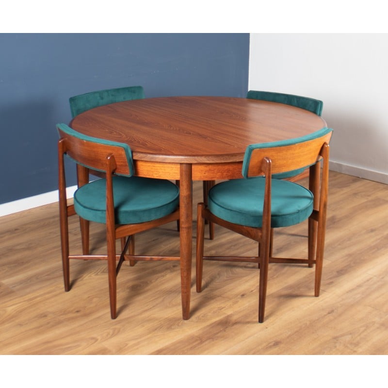 Vintage teak dining set by Victor Wilkins for G-Plan, 1960s