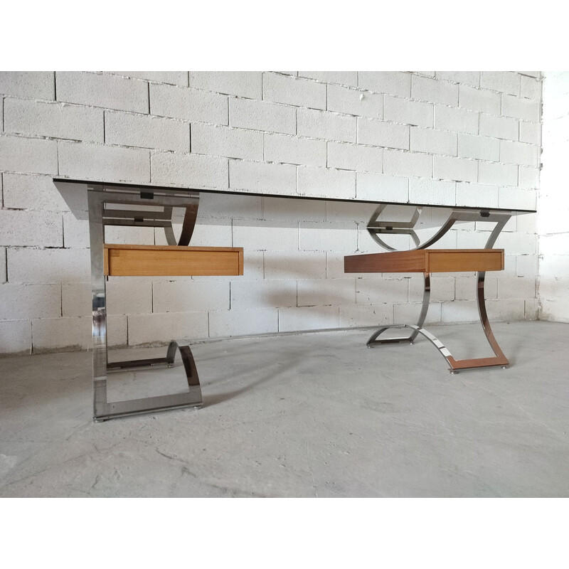 Vintage executive desk by Dassas, France 1960