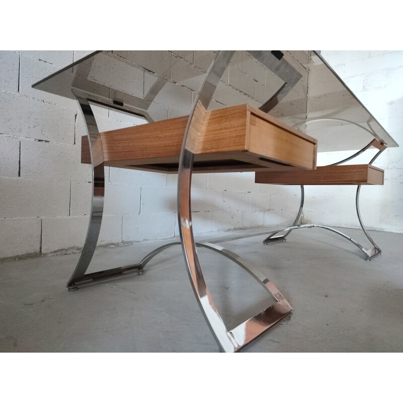 Vintage executive desk by Dassas, France 1960