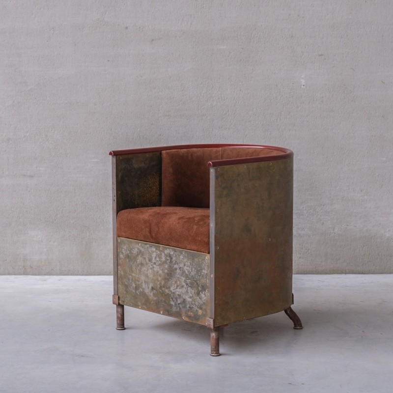 Fauteuil vintage Jarn-Mocca par Mats Theselius pour Kallemo, Suède 1994