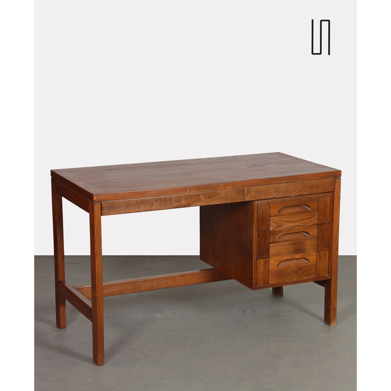 Vintage wooden desk, 1970