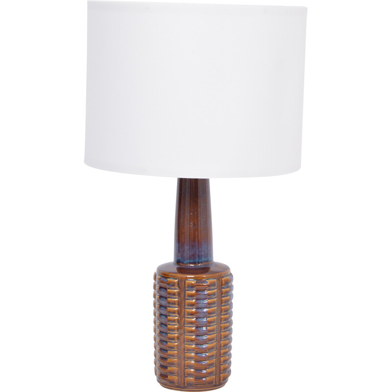 Mid-century ceramic table lamp model 1023 by Einar Johansen for Soholm