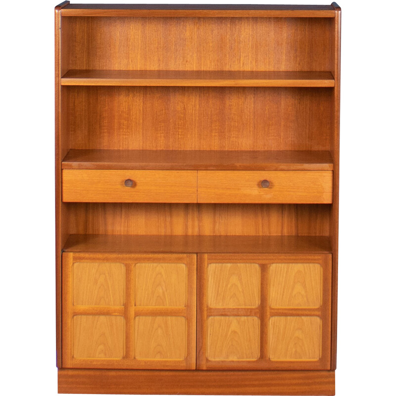 Vintage teak bookcase by Nathan, 1960s