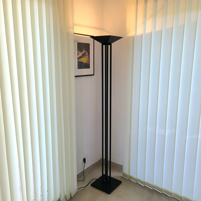 Vintage Italian floor lamp by Elio Guiodici, 1980s