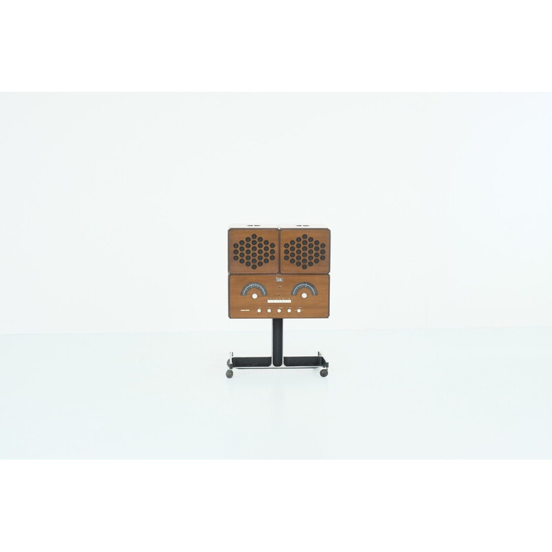 Vintage audio system "Rr 126" by Pier Giacomo and Achille Castiglioni for Brionvega