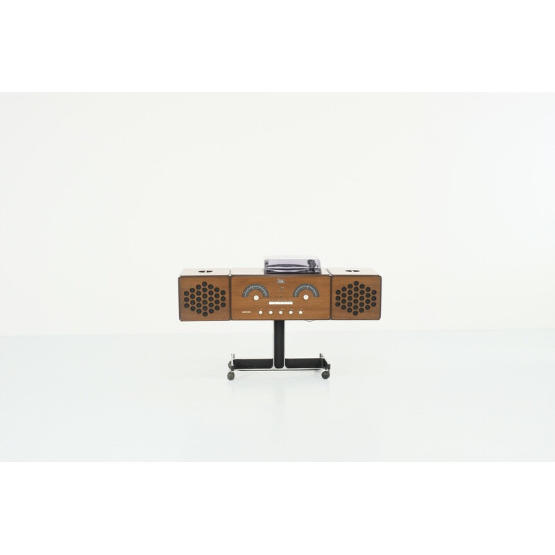 Sistema audio vintage "Rr 126" di Pier Giacomo e Achille Castiglioni per Brionvega