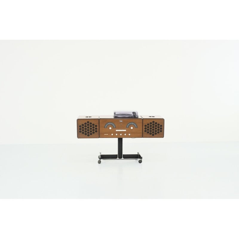 Sistema de audio vintage "Rr 126" de Pier Giacomo y Achille Castiglioni para Brionvega